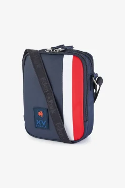 Besace rectangulaire XV de France tricolore