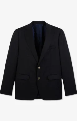 Blazer bleu marine 100 % laine