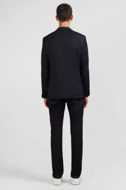 Blazer bleu marine 100 % laine
