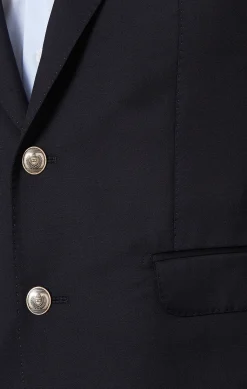 Blazer bleu marine 100 % laine