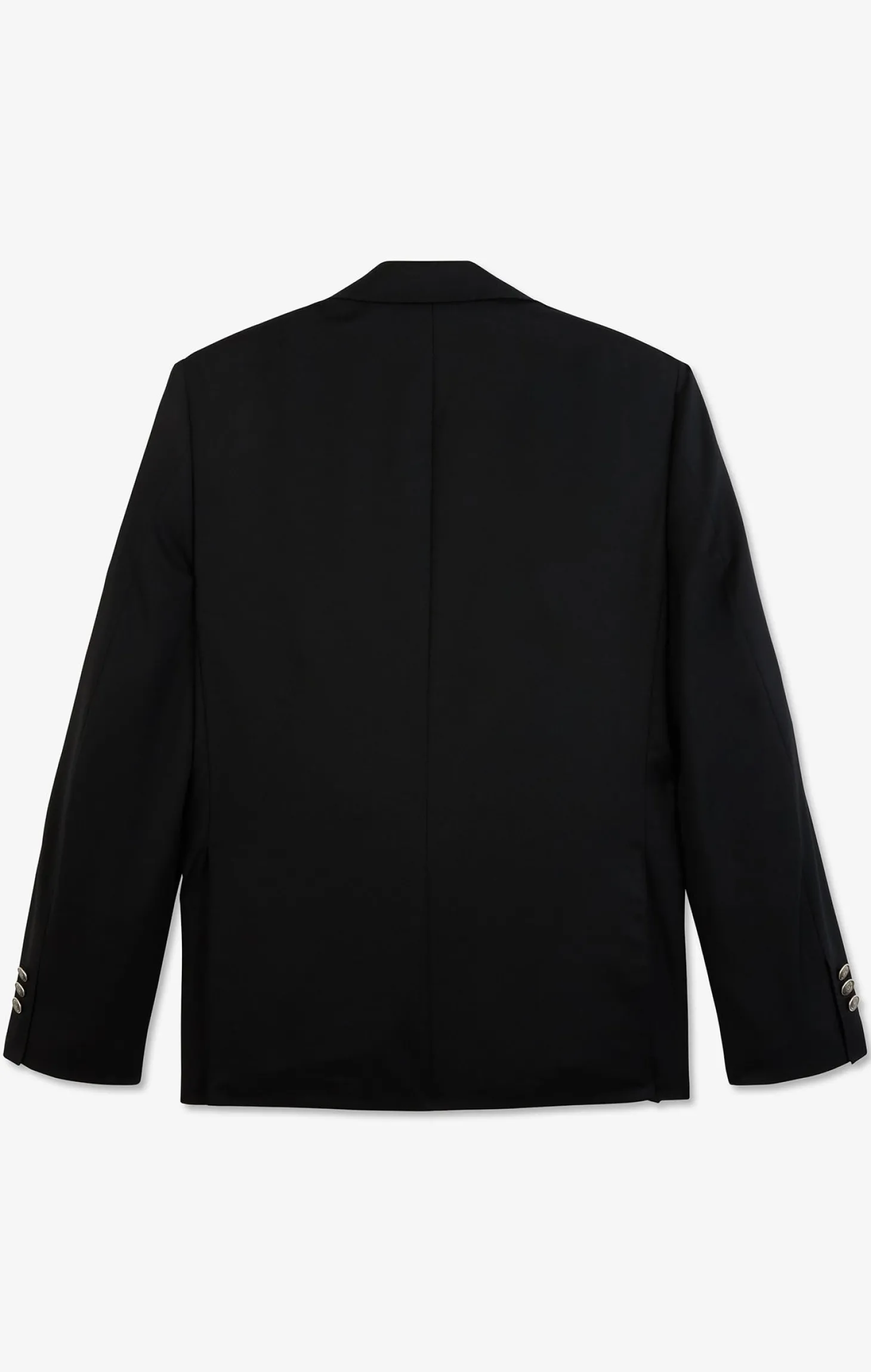 Blazer noir 100 % laine
