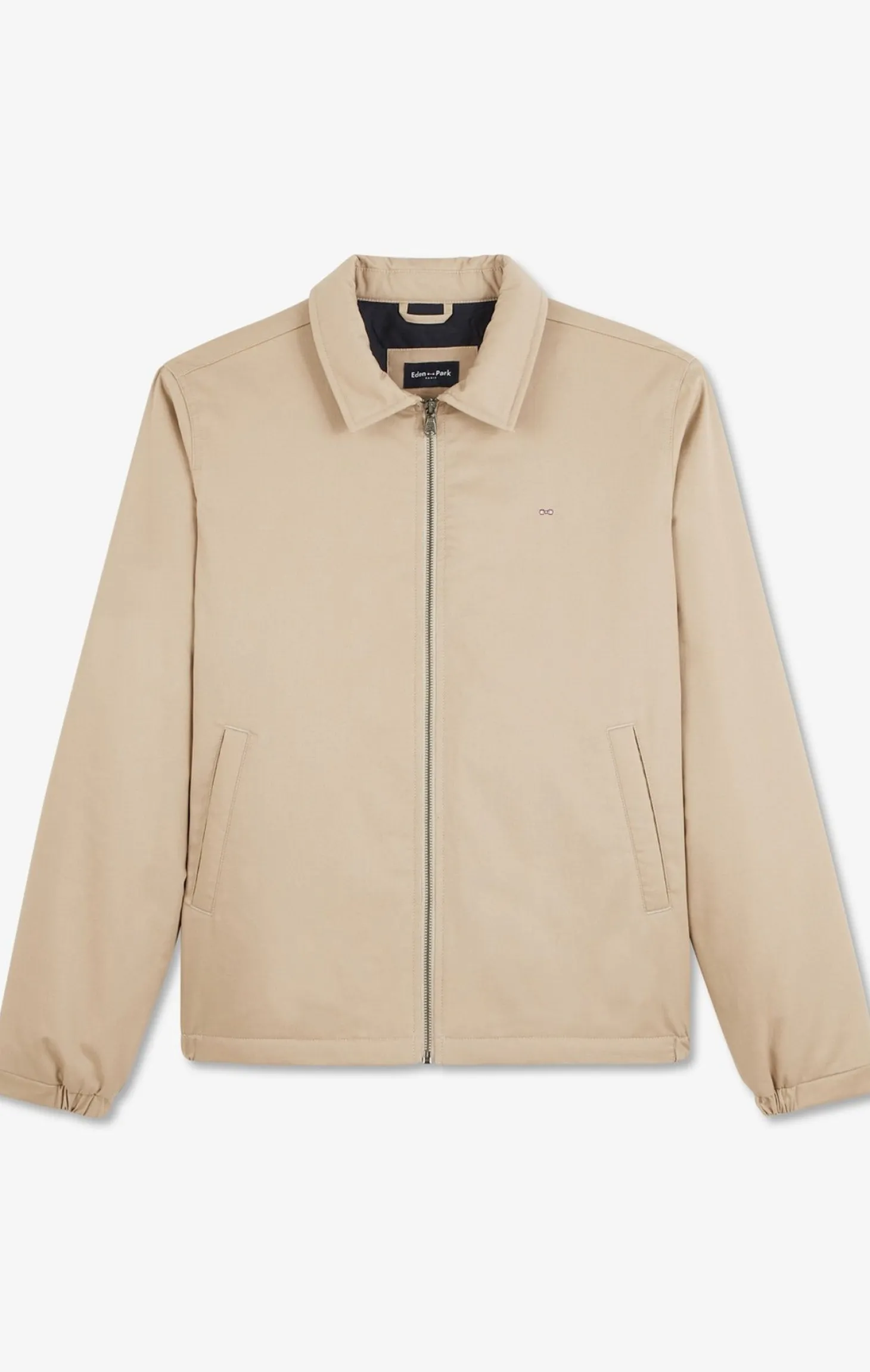 Blouson beige rembourré