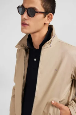 Blouson beige rembourré