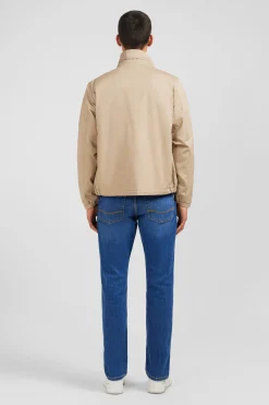 Blouson beige rembourré