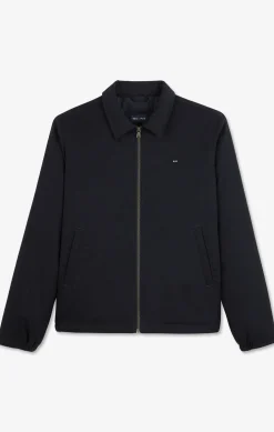 Blouson bleu foncé rembourré