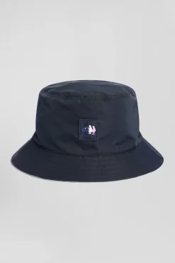 Bob en coton bleu marine