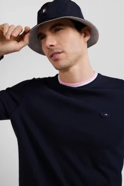 Bob en coton bleu marine
