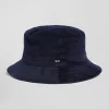 Bob en coton stretch bleu marine