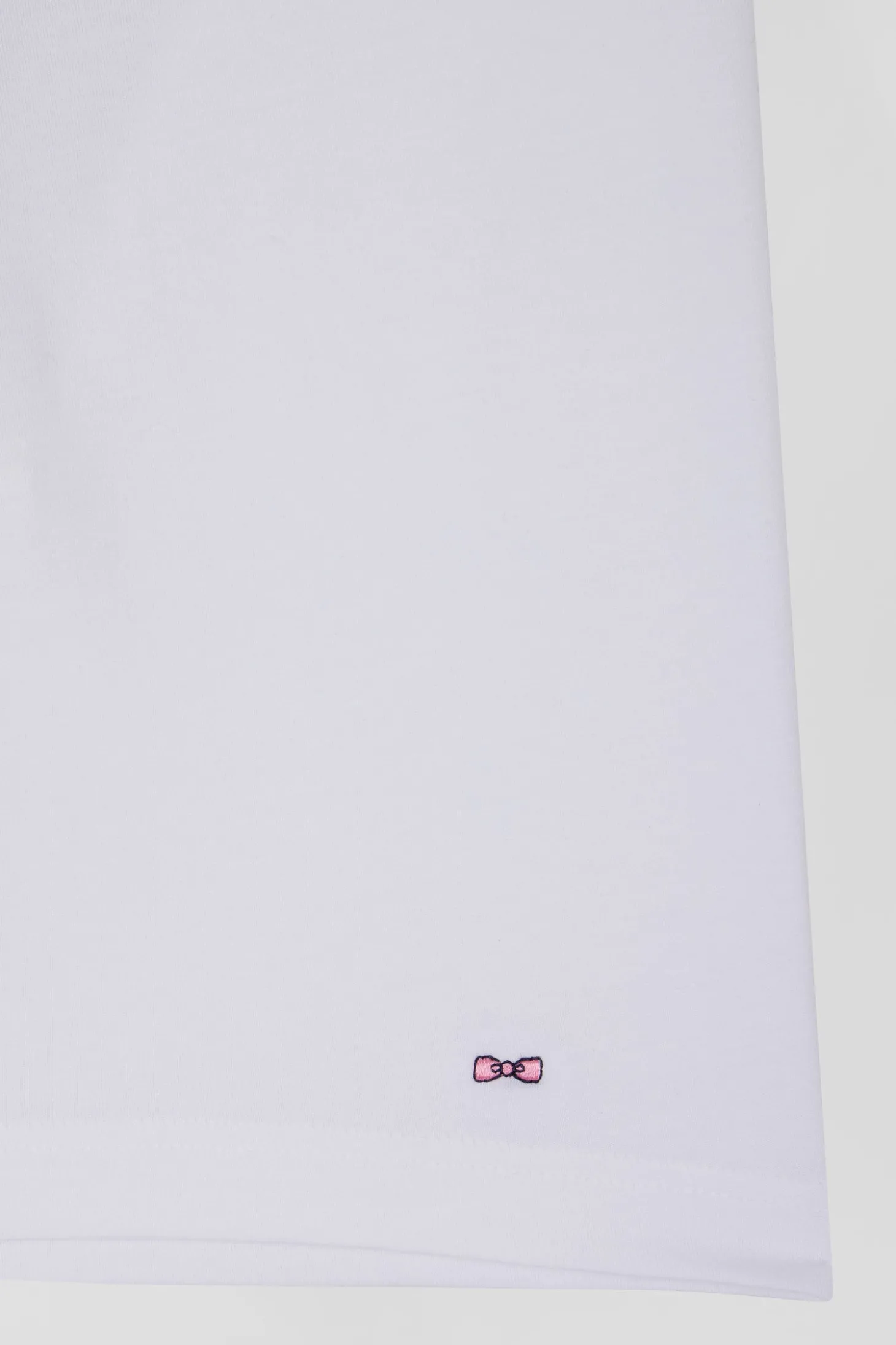 Boxer en coton stretch blanc