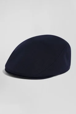 Casquette béret bleu marine