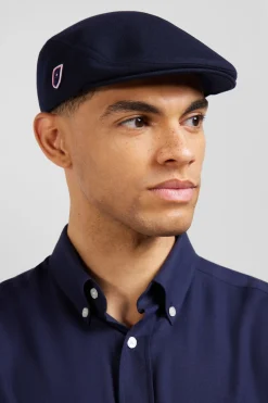 Casquette béret bleu marine