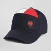 Casquette en coton bleu marine XV de France