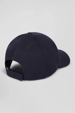 Casquette en coton bleu marine nœud papillon