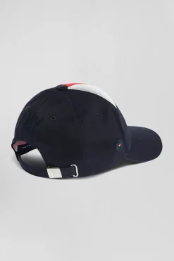 Casquette en coton bleu marine XV de France