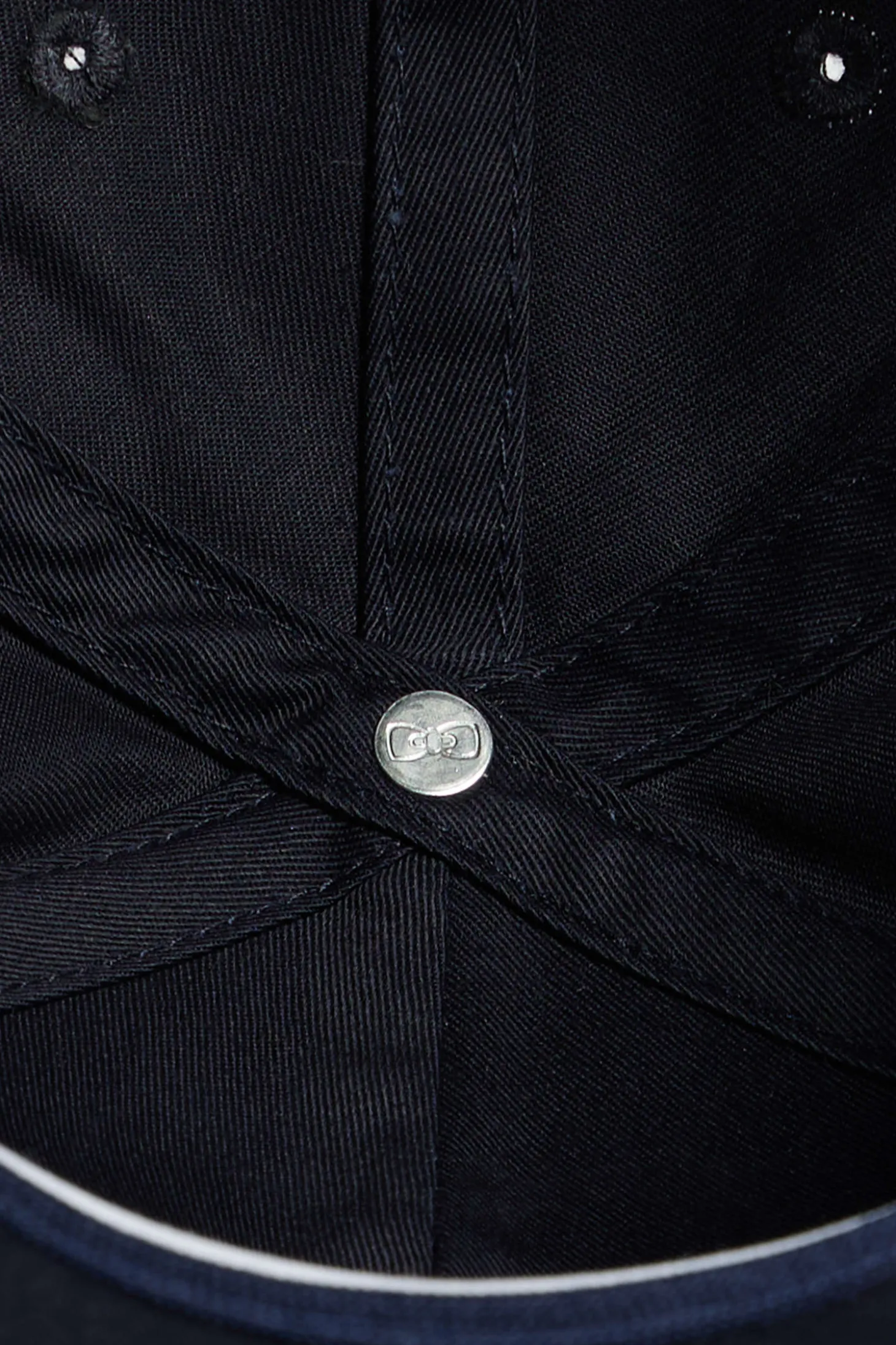 Casquette en coton bleu marine XV de France