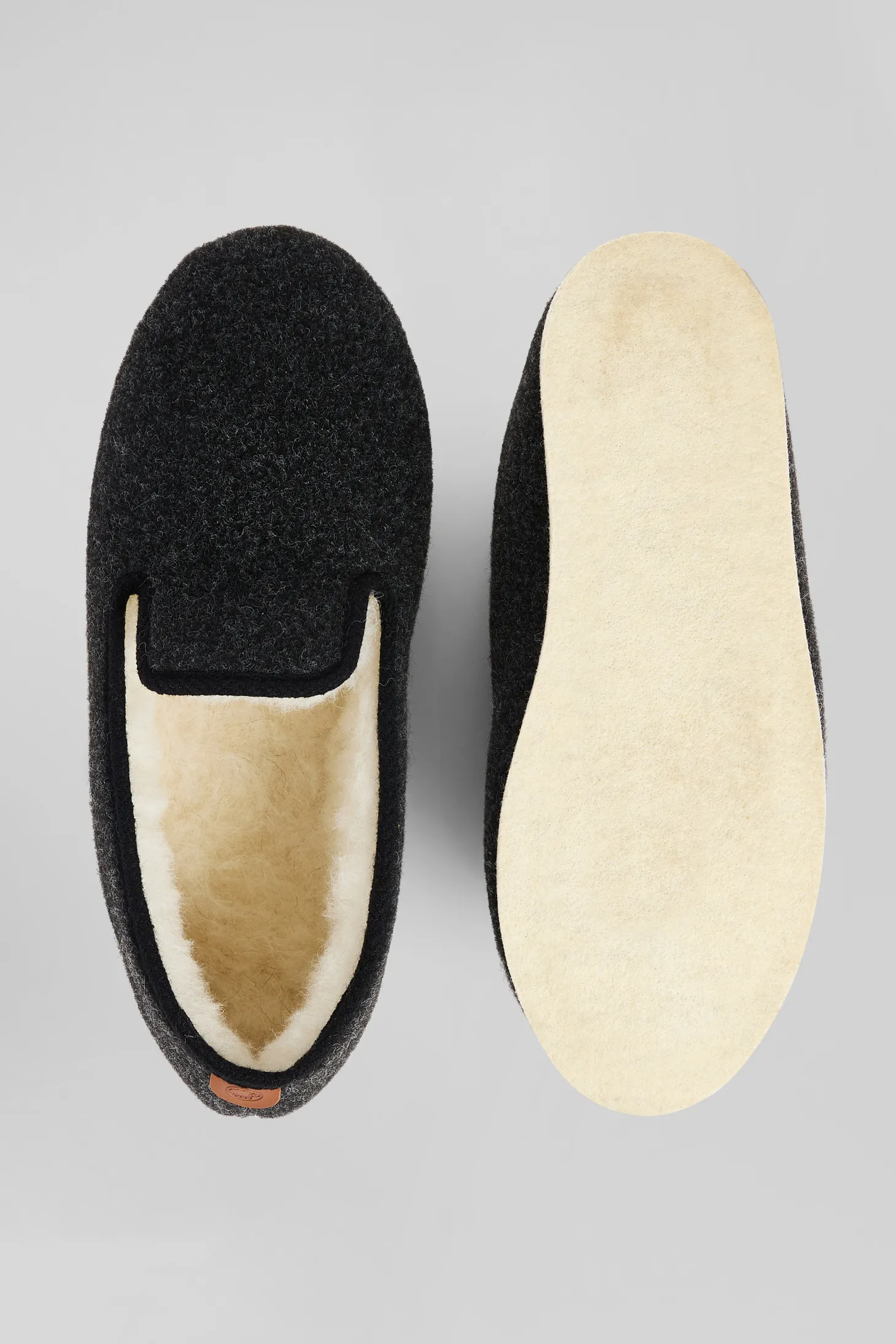 Charentaises grises Chausse Mouton X Eden Park - Homme