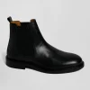 Chelsea boots en cuir noir