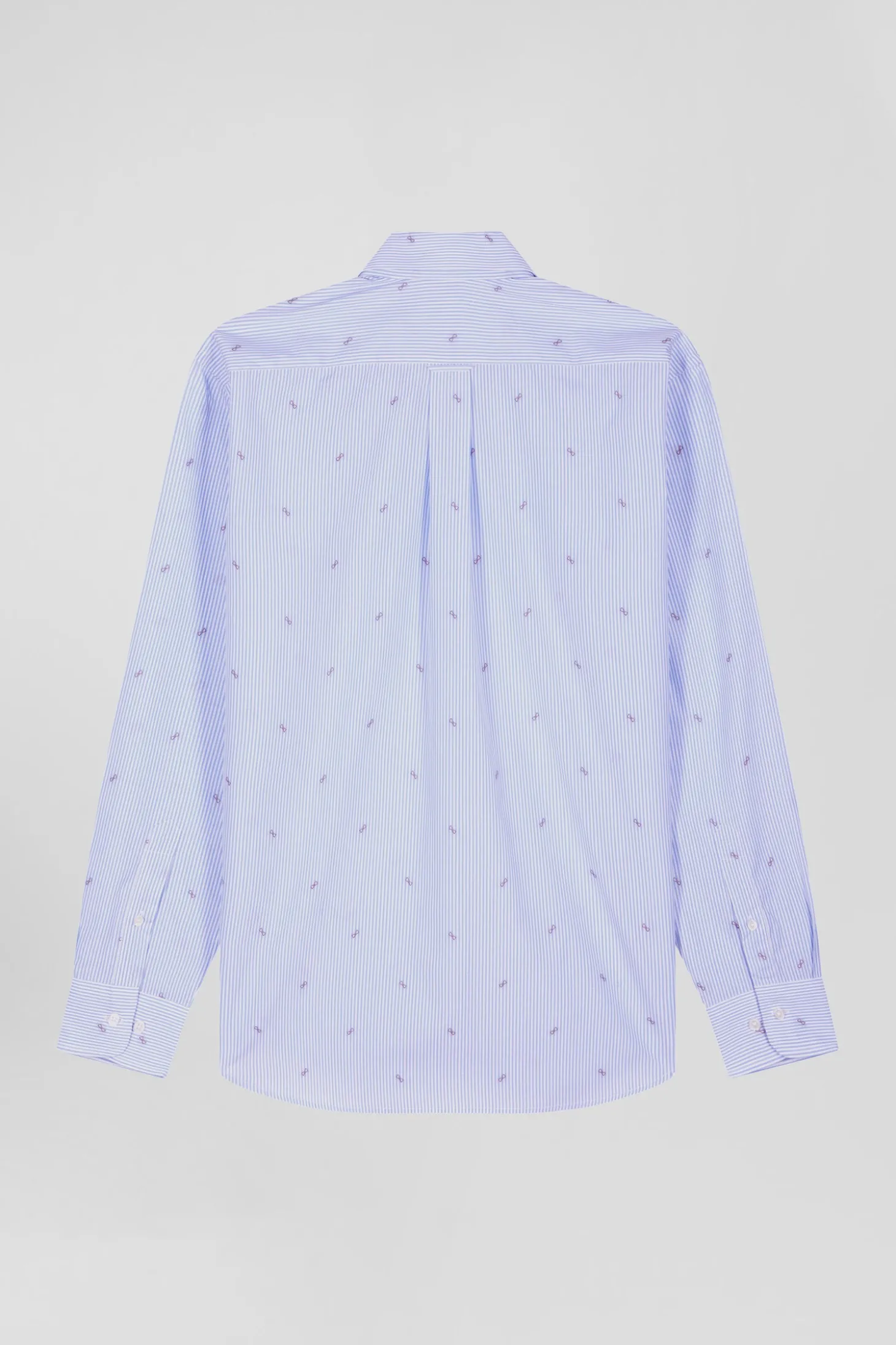 Chemise en coton ciel coupe Regular