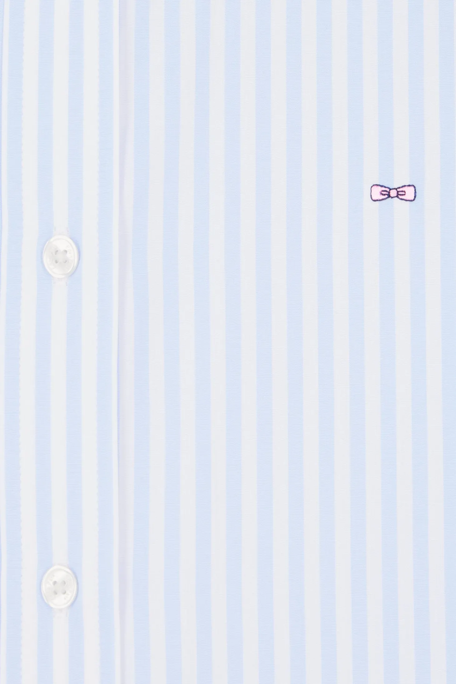 Chemise rayée en coton ciel coupe Relaxed