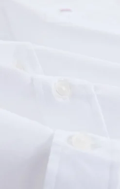 Chemisette blanche unie en coton