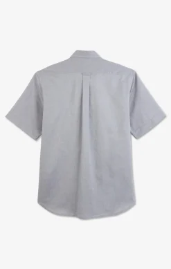 Chemisette grise unie en coton