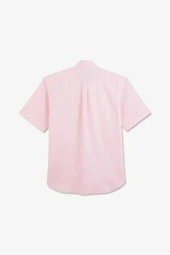 Chemisette rose unie en coton