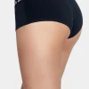 Culotte shorty en coton stretch bleu marine