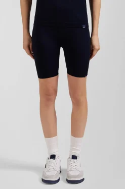 Cycliste de sport stretch bleu marine
