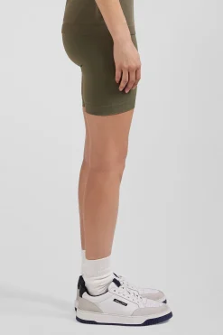 Cycliste de sport stretch kaki