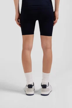 Cycliste de sport stretch bleu marine