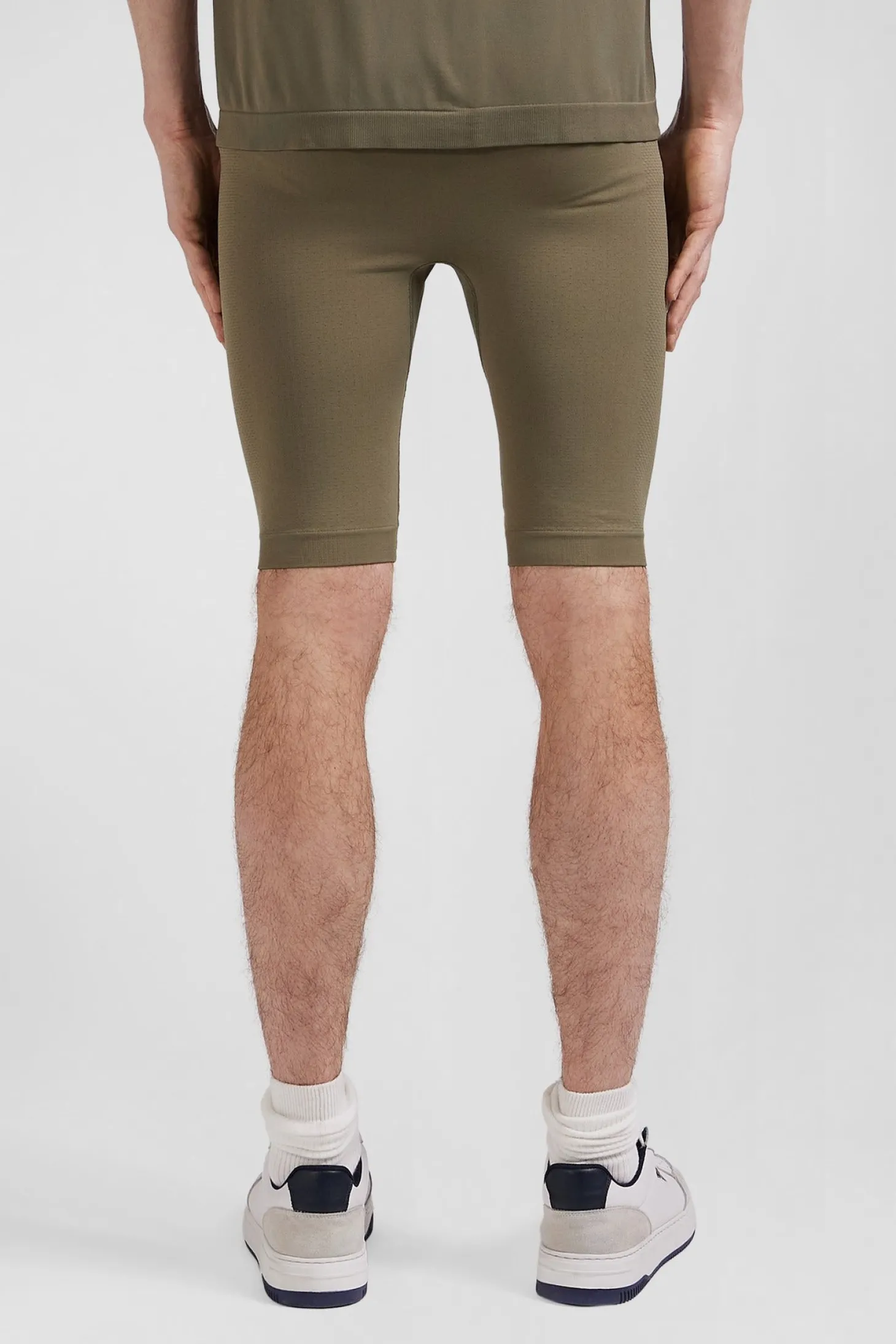 Cycliste de sport stretch kaki