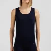 Débardeur de sport bleu marine