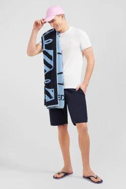 Drap de plage Bleu ciel