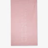 Drap de plage rose