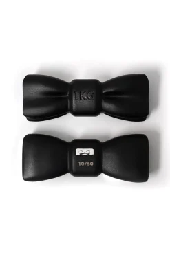 Haltères les Bi-Bi nœuds papillons Noir