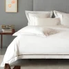 Housse de couette blanche - Dentelle et crampon