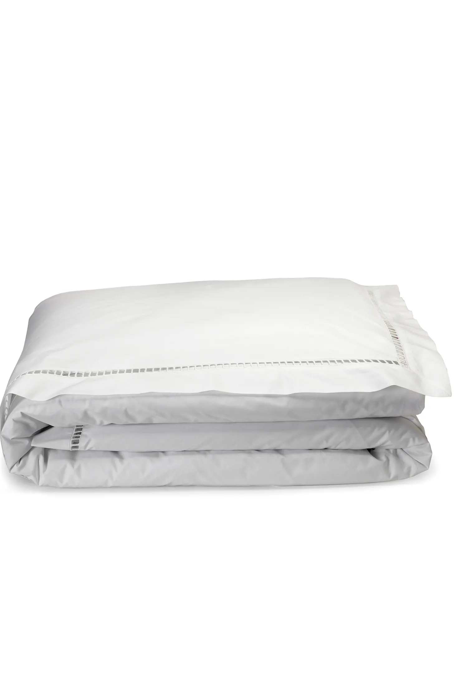 Housse de couette blanche - Dentelle et crampon