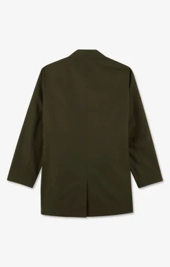 Imperméable uni kaki