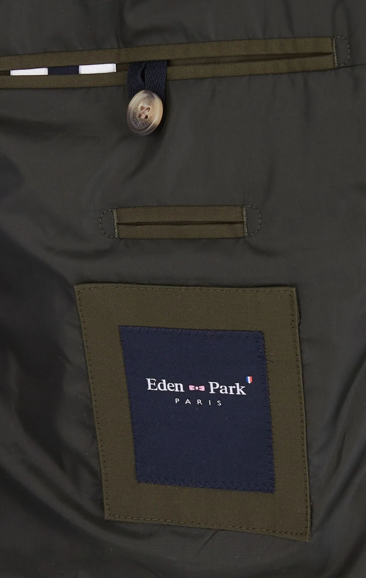 Imperméable uni kaki