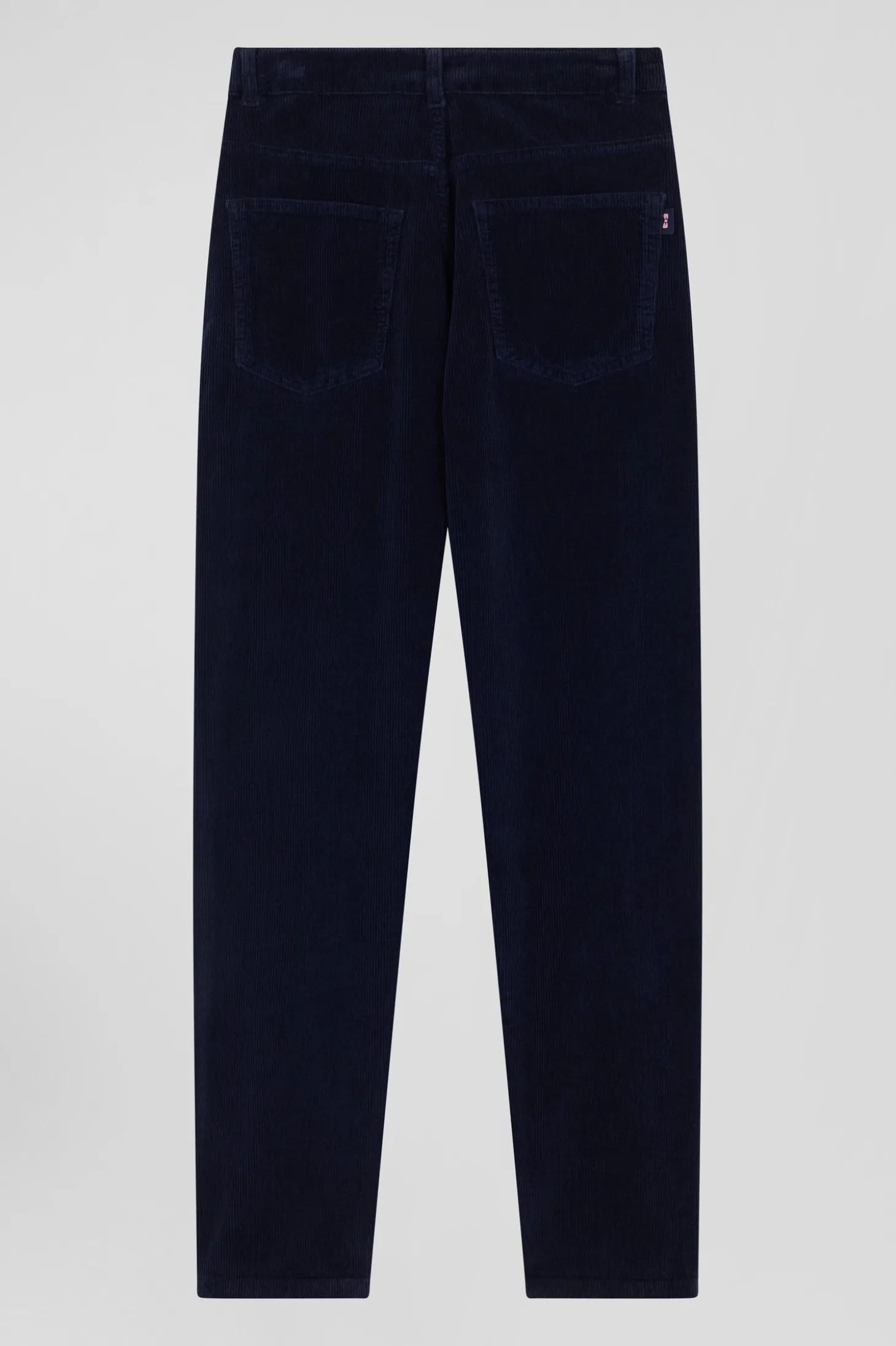 Jean 5 poches en coton stretch bleu marine coupe Comfort