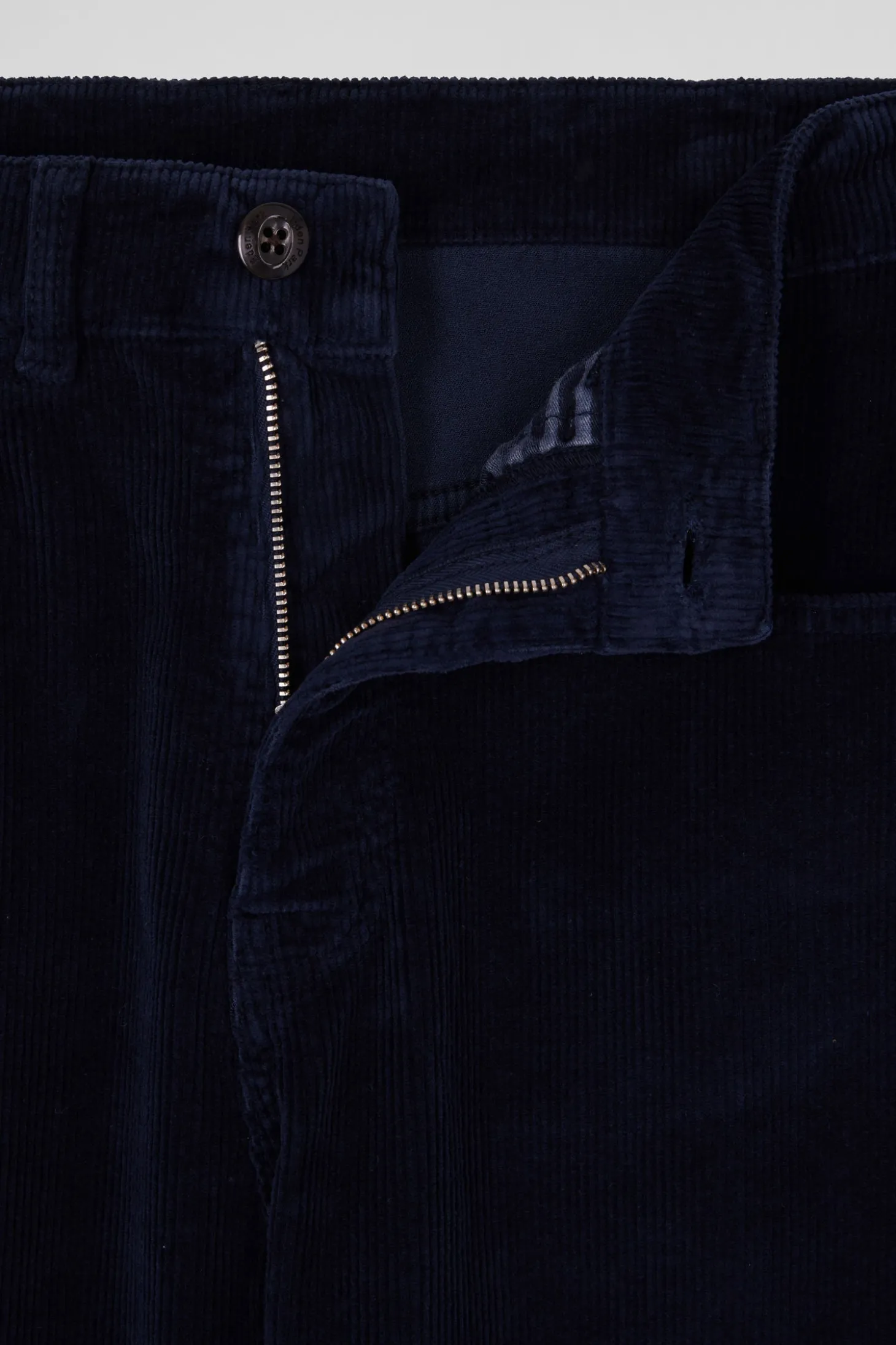 Jean 5 poches en coton stretch bleu marine coupe Comfort