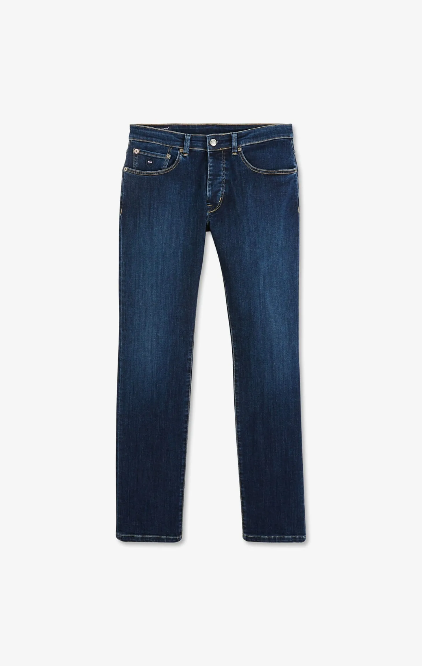 Jean bleu en coton stretch