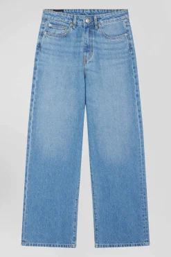 Jean en coton bleu coupe Relaxed