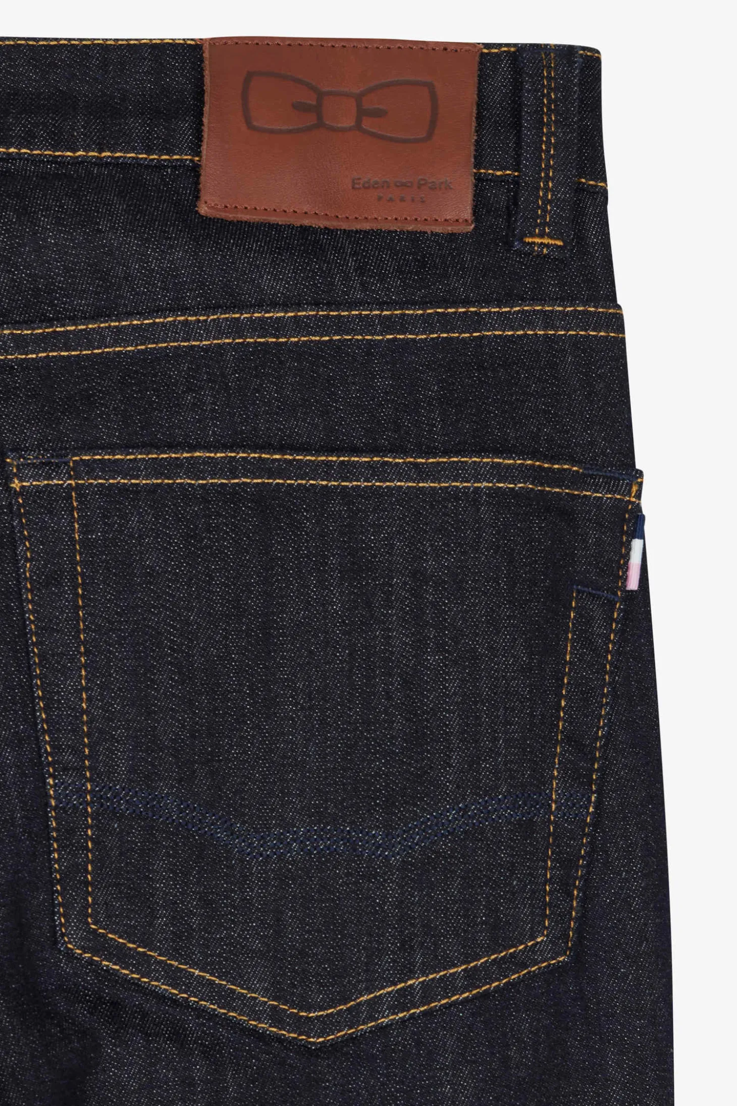 Jean en coton denim stretch brut coupe Regular