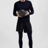 Jogging de sport stretch bleu marine