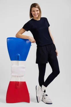 Jogging de sport stretch bleu marine
