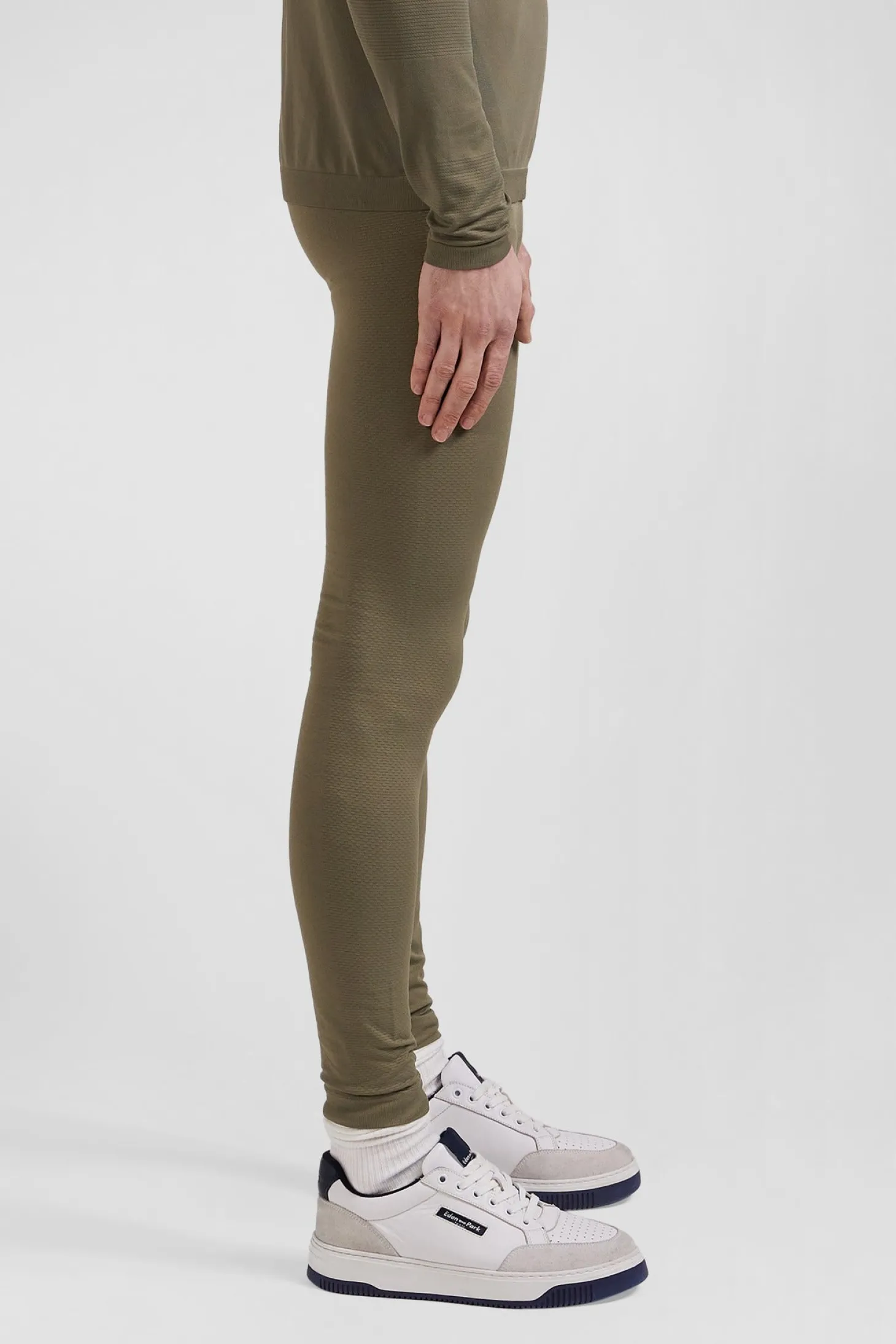 Jogging de sport stretch kaki