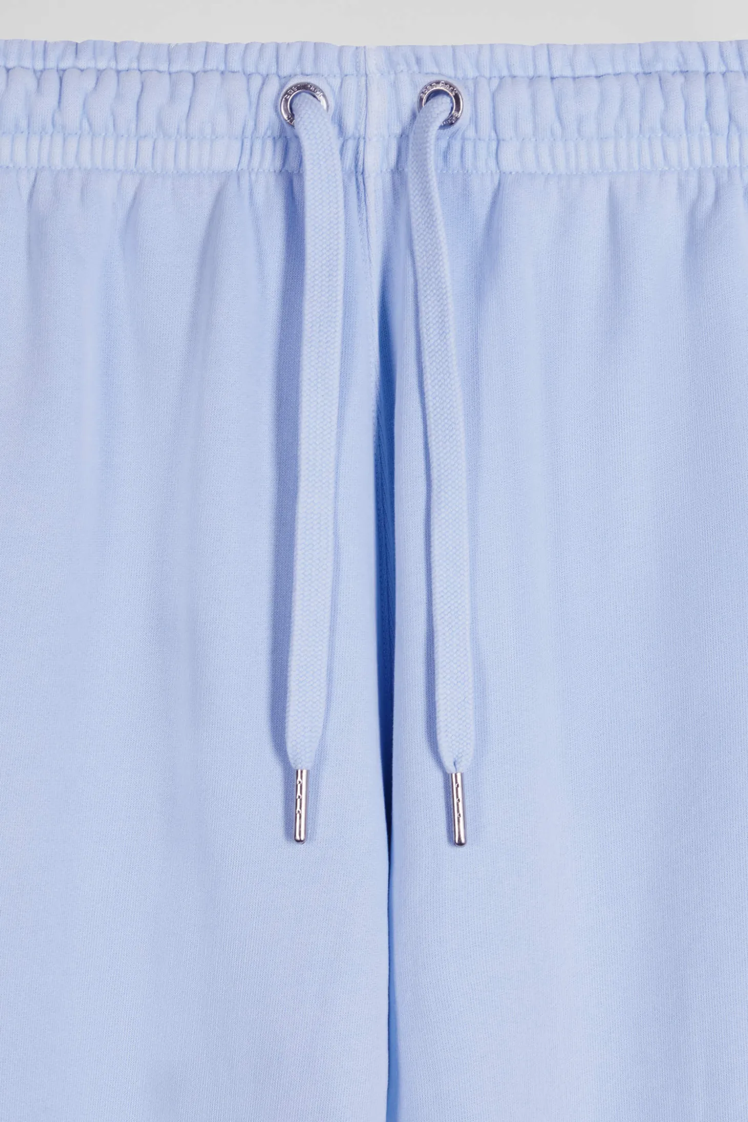 Jogging unisexe en molleton coton ciel surteint coupe Relaxed