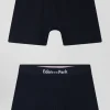 Lot de 2 boxers bleu marine en coton stretch