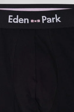Lot de 2 boxers bleu marine et noir en coton stretch